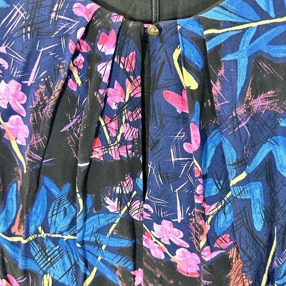 Maeve by Anthropologie Elia cold shoulder floral dress size 12 - Picture 9 of 9